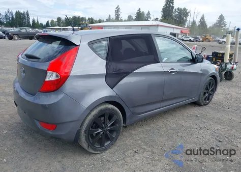 2014 Hyundai Accent Se из США, поврежденный, VIN KMHCU5AE0EU151926